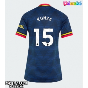 Arsenal Ezri Konsa #15 Dámské Venkovní Dres 2026-27 Krátký Rukáv Arsenal Ezri Konsa #15 Dámské Venkovní Dres 2026-27 Krátký Rukáv